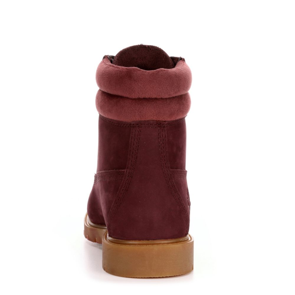 TIMBERLAND Womens Linden Woods Hiker Boot - BURGUNDY