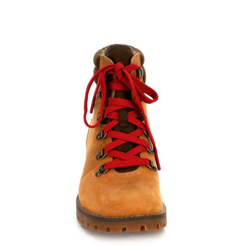 timberland hiking boots red laces