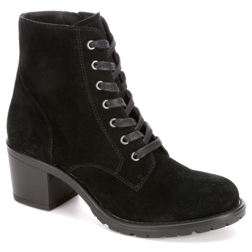 BJORNDAL Womens Sasha Combat Boot - BLACK