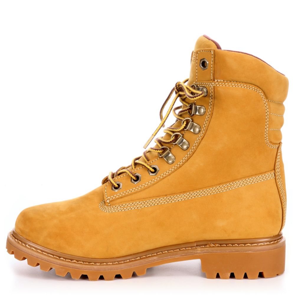 CHIPPEWA Mens Gunnison Waterproof 8 Insulated Work Boot - CAMEL