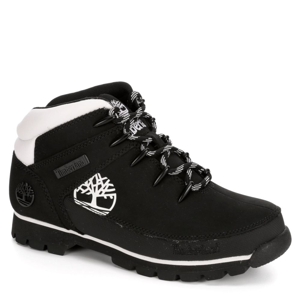 black euro hiker timberland boots