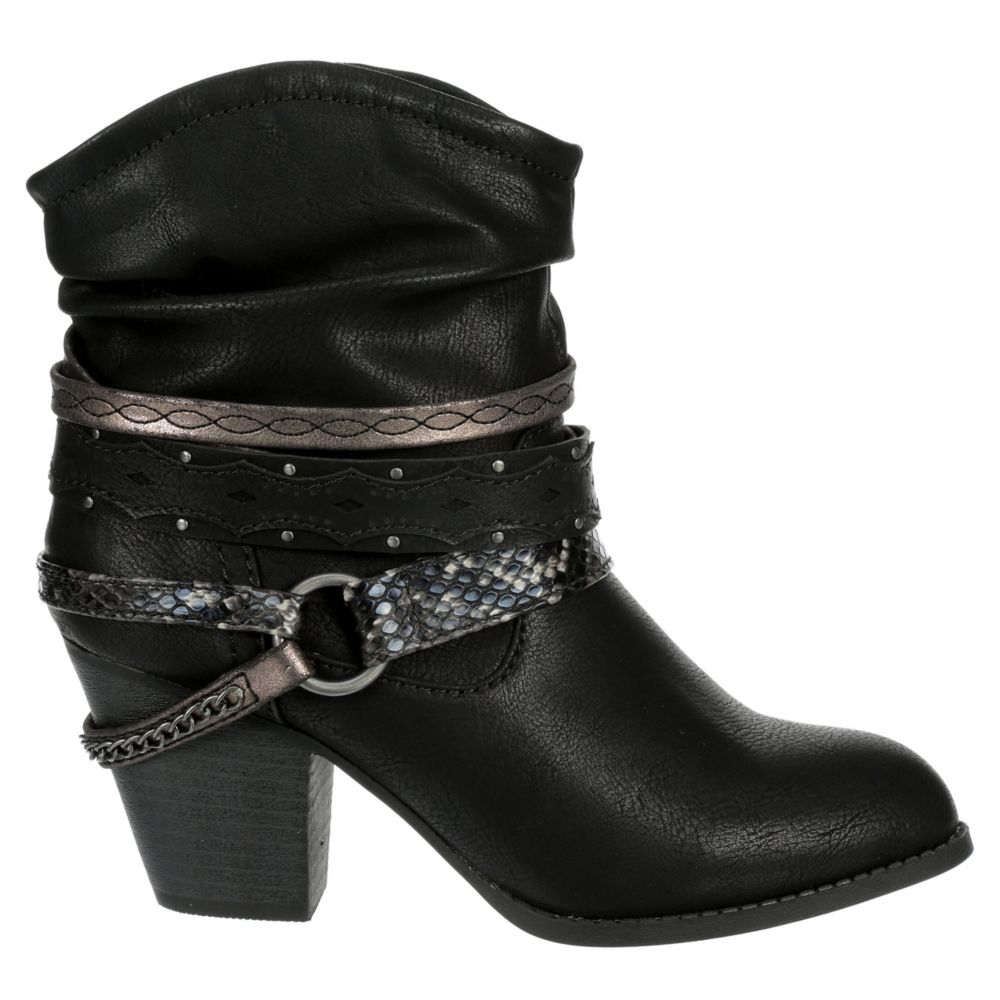 Black Jellypop Womens Rialto Western Boot Boots Off Broadway Shoes