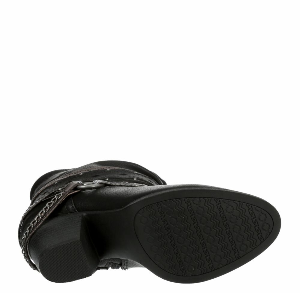 Black Jellypop Womens Rialto Western Boot Boots Off Broadway Shoes