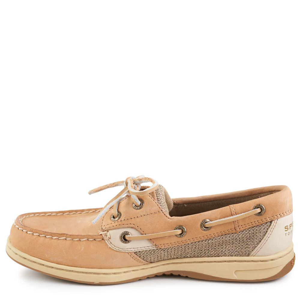 tan sperrys women's