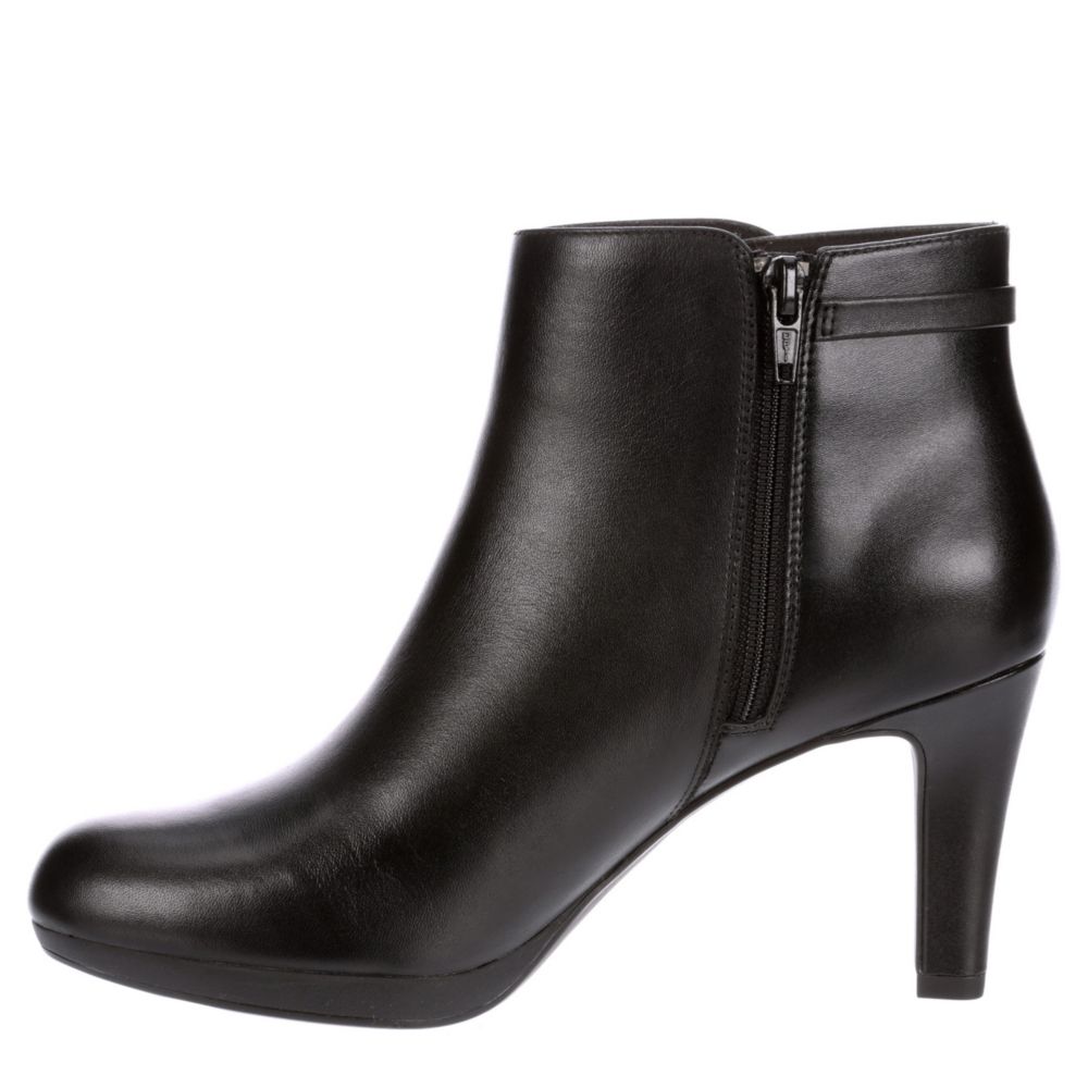 CLARKS Womens Adriel Mae Boot - BLACK