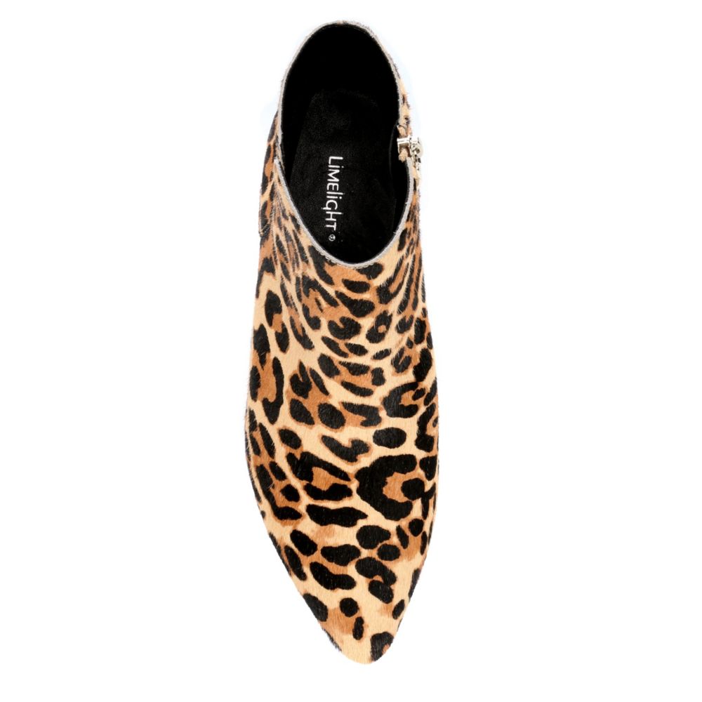 LIMELIGHT Womens Moira Dress Bootie - LEOPARD