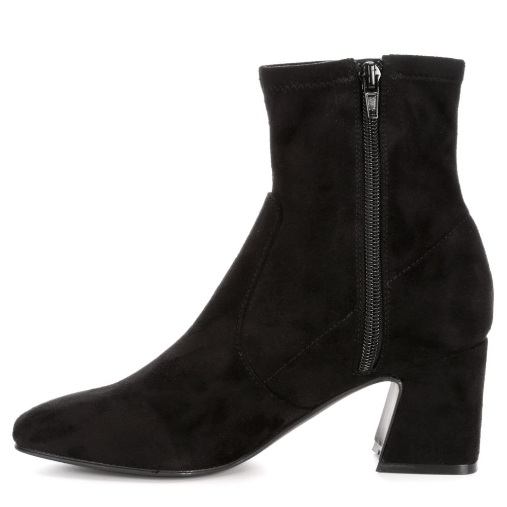 unisa black fabric boots
