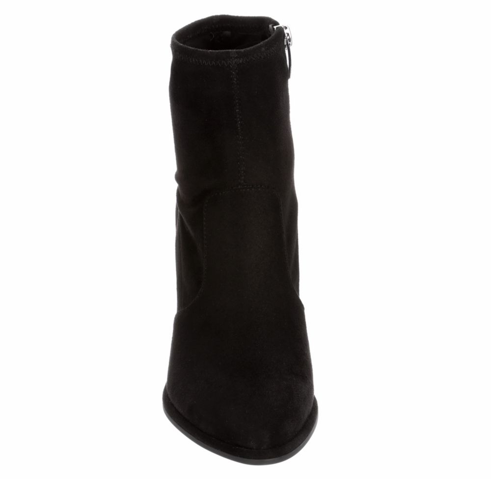 MARC FISHER Womens Leave Dress Ankle Boot - BLACK