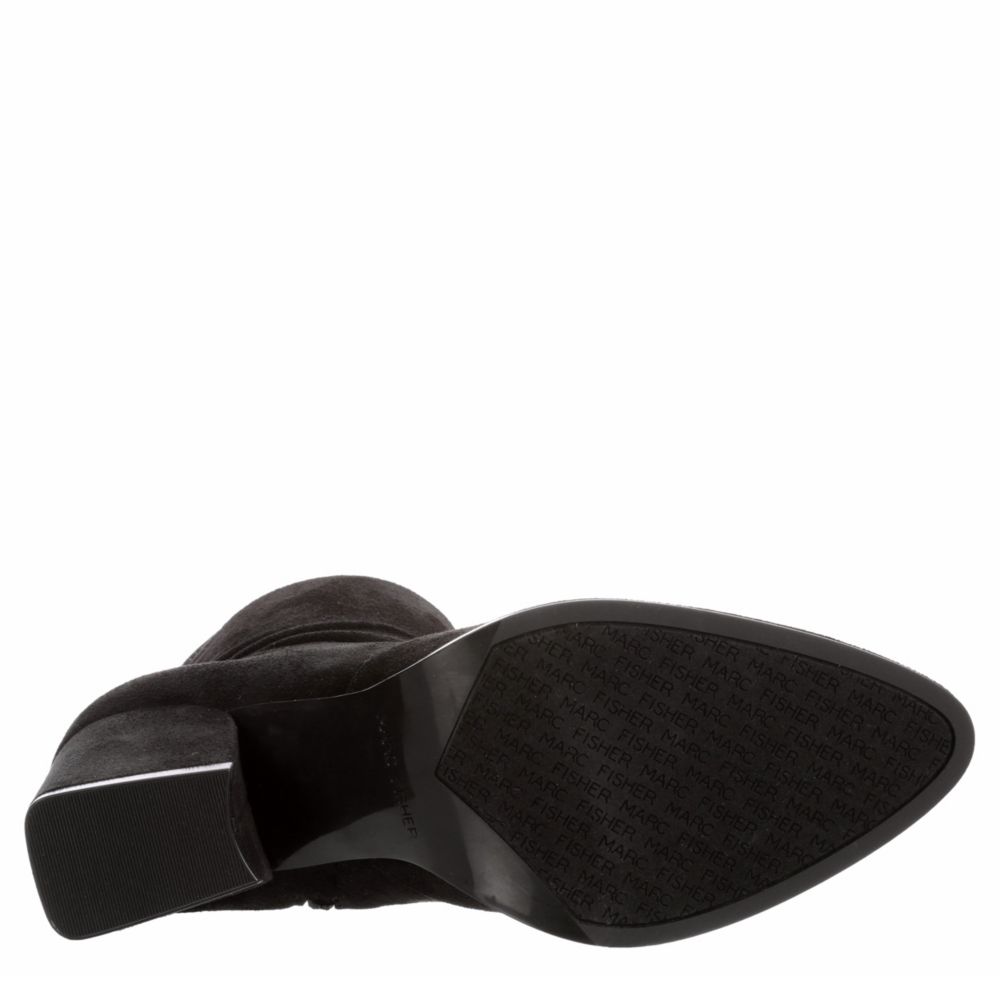MARC FISHER Womens Leave Dress Ankle Boot - BLACK