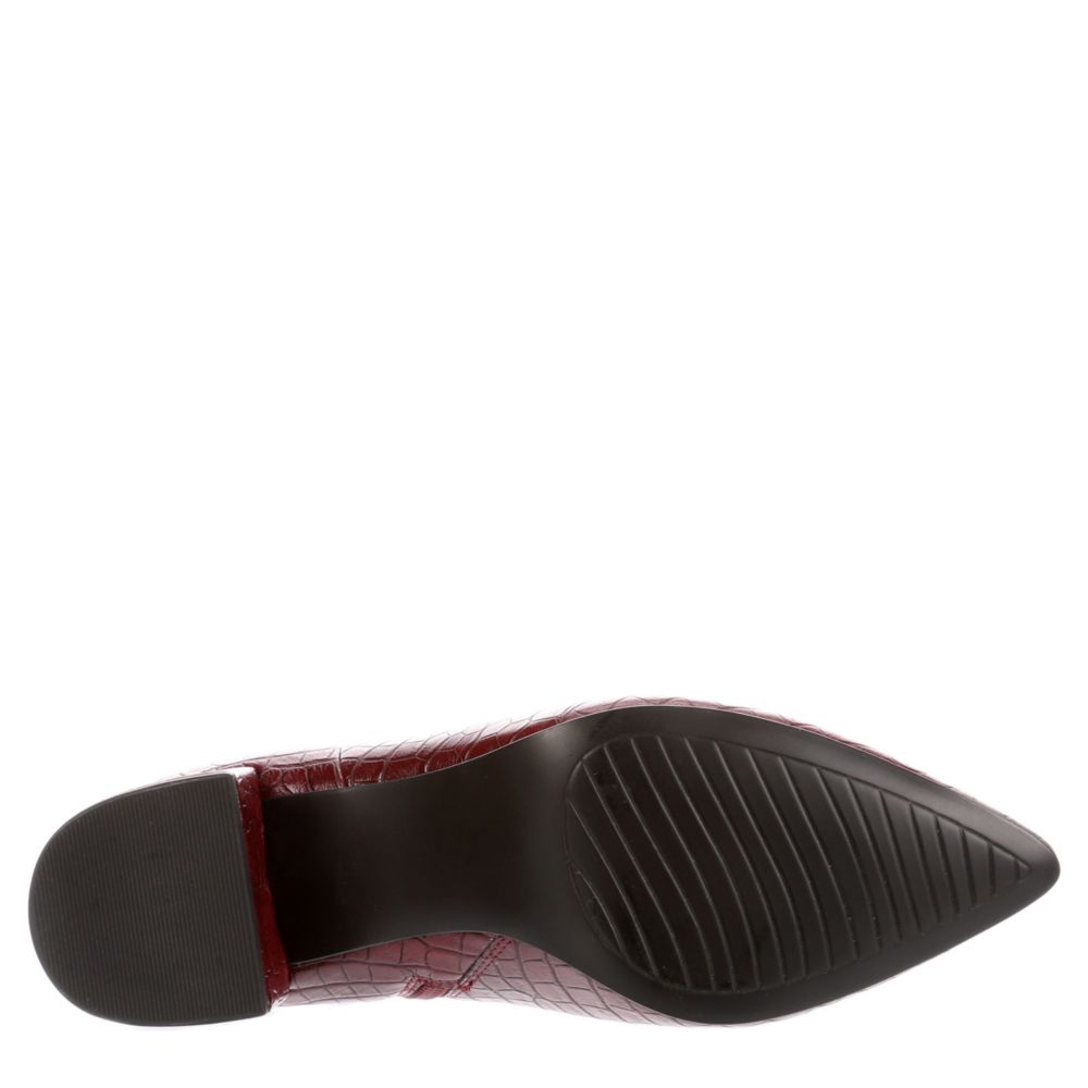 MICHAEL BY MICHAEL SHANNON Womens Cardi Boot - DARK RED