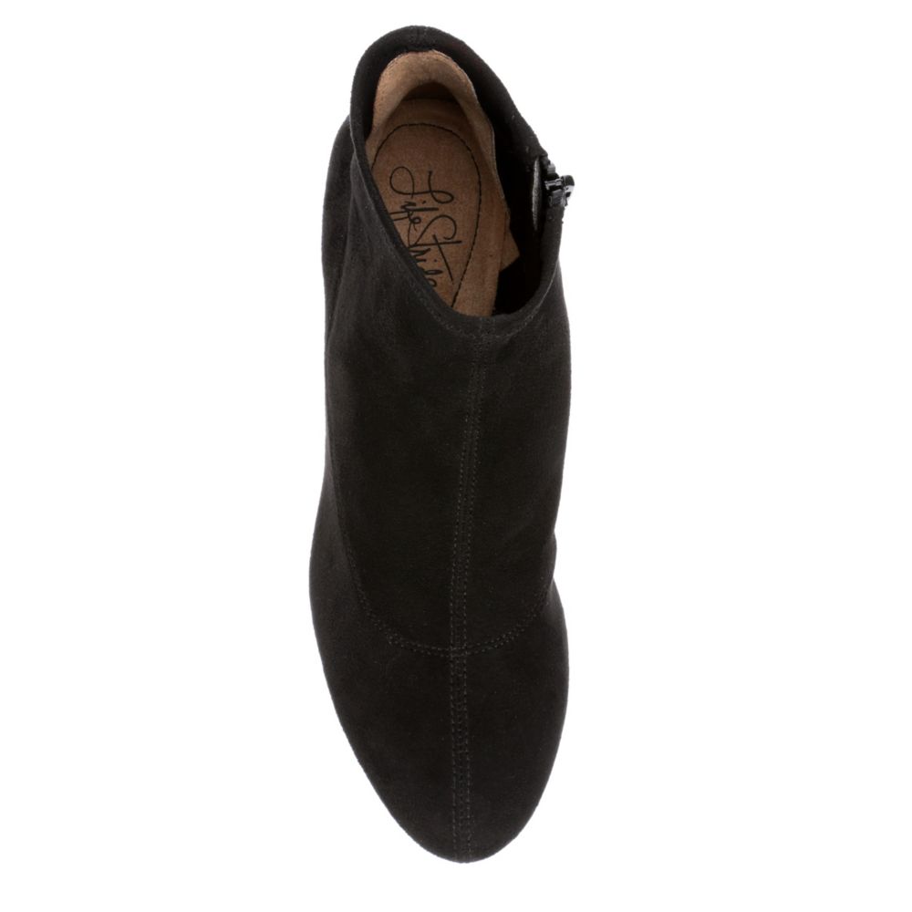 LIFESTRIDE Womens Peaches Boot - BLACK