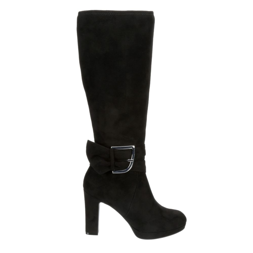 tall black dress boots womens