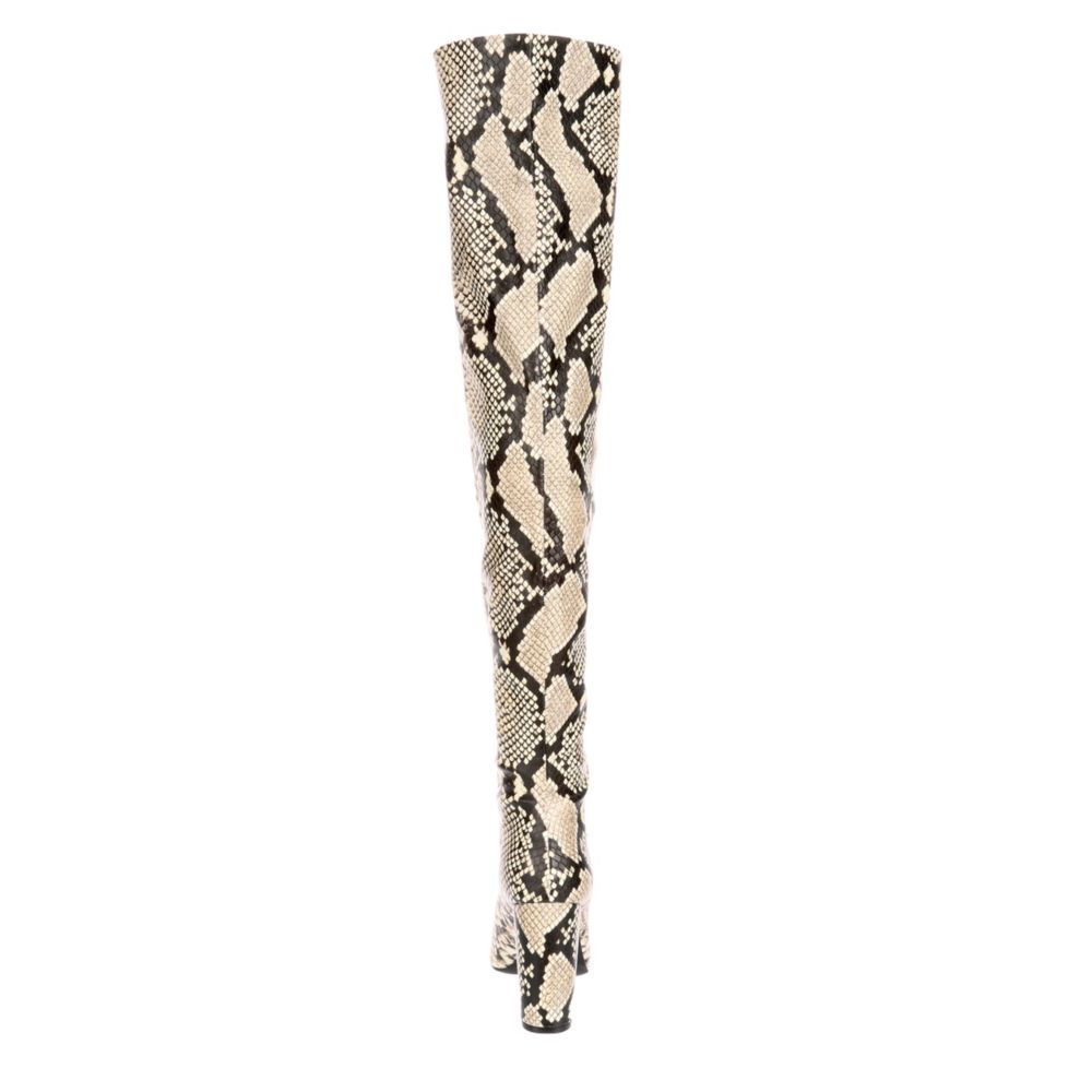Call It Spring Womens Slouch Over The Knee Dress Boot - SNAKE