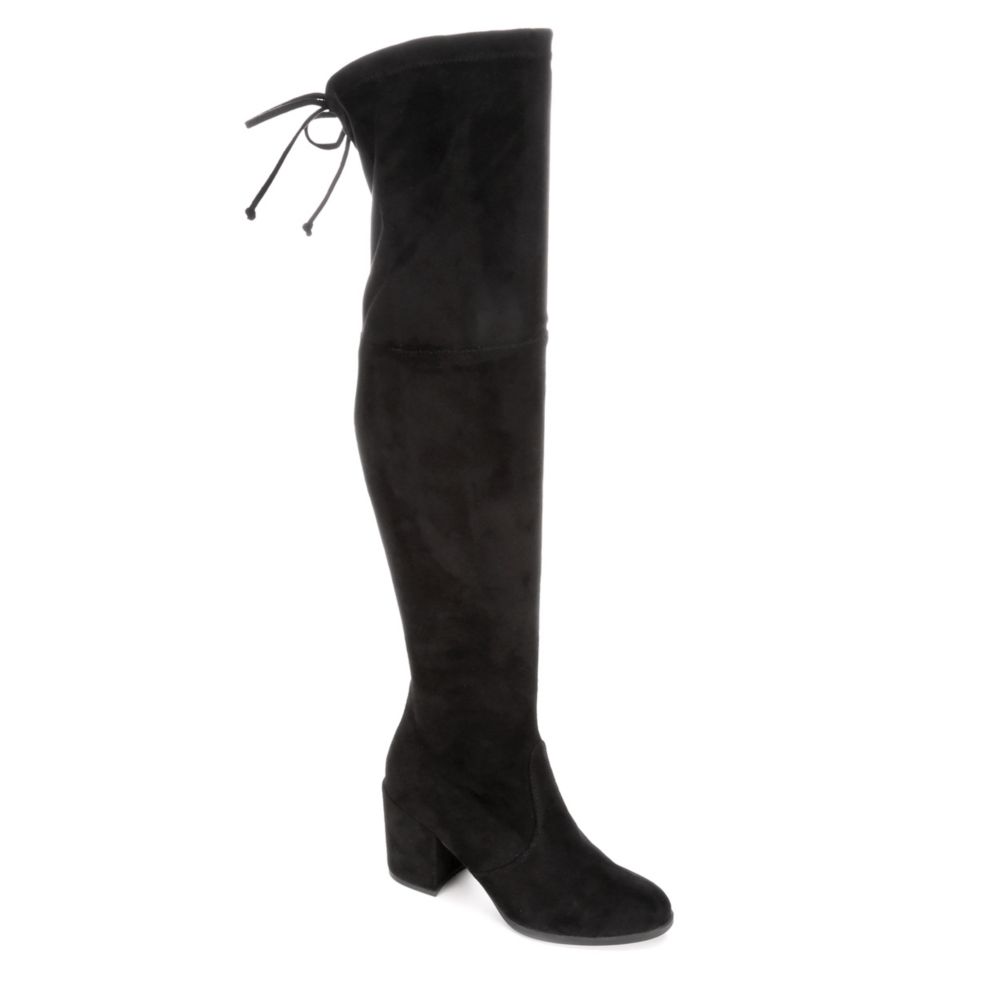 UNISA Womens Dedrii Over The Knee Dress Boot - BLACK