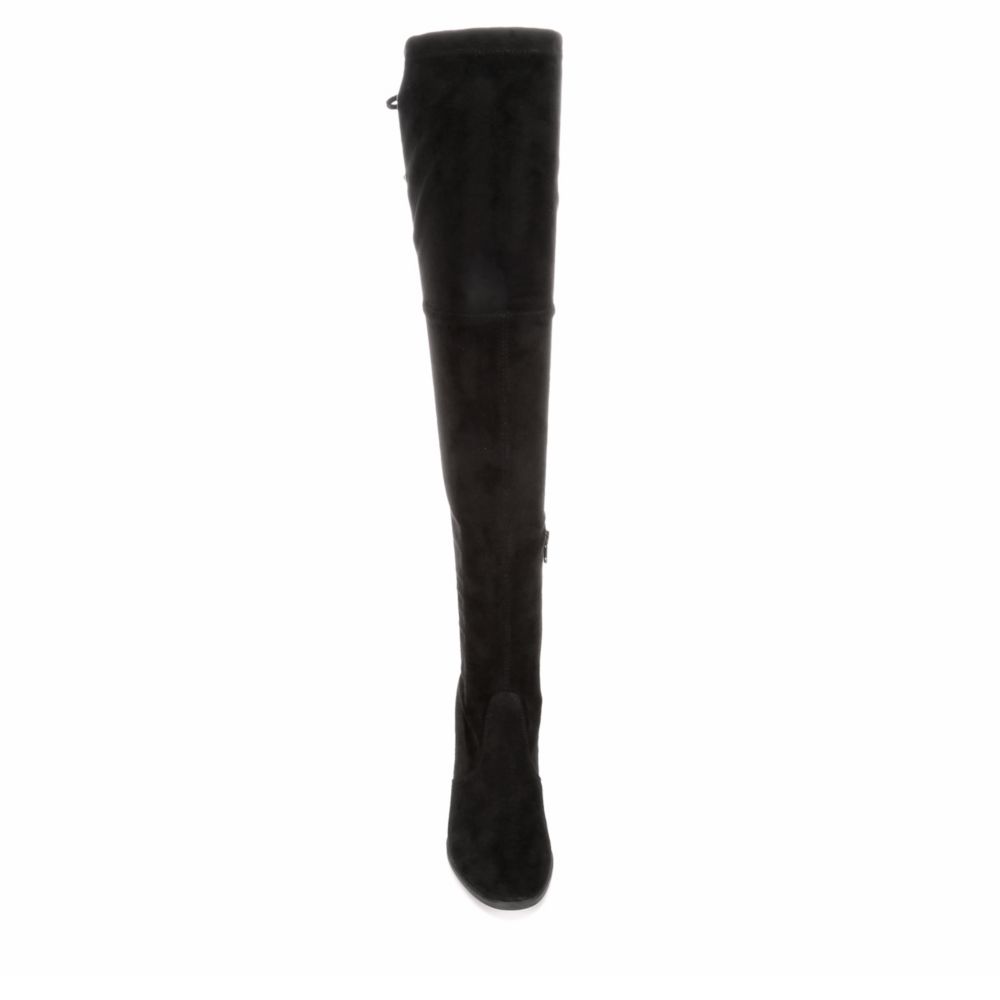 UNISA Womens Dedrii Over The Knee Dress Boot - BLACK