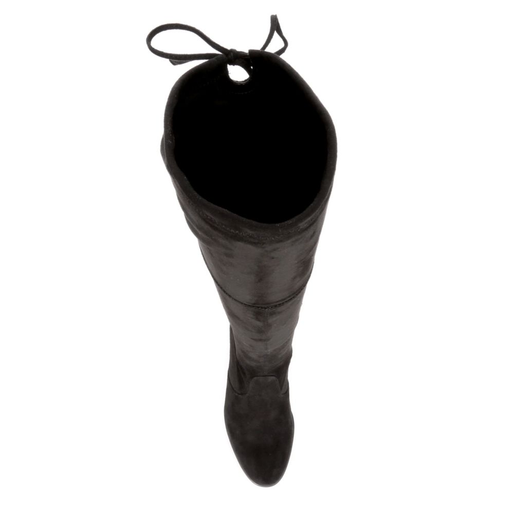 UNISA Womens Dedrii Over The Knee Dress Boot - BLACK