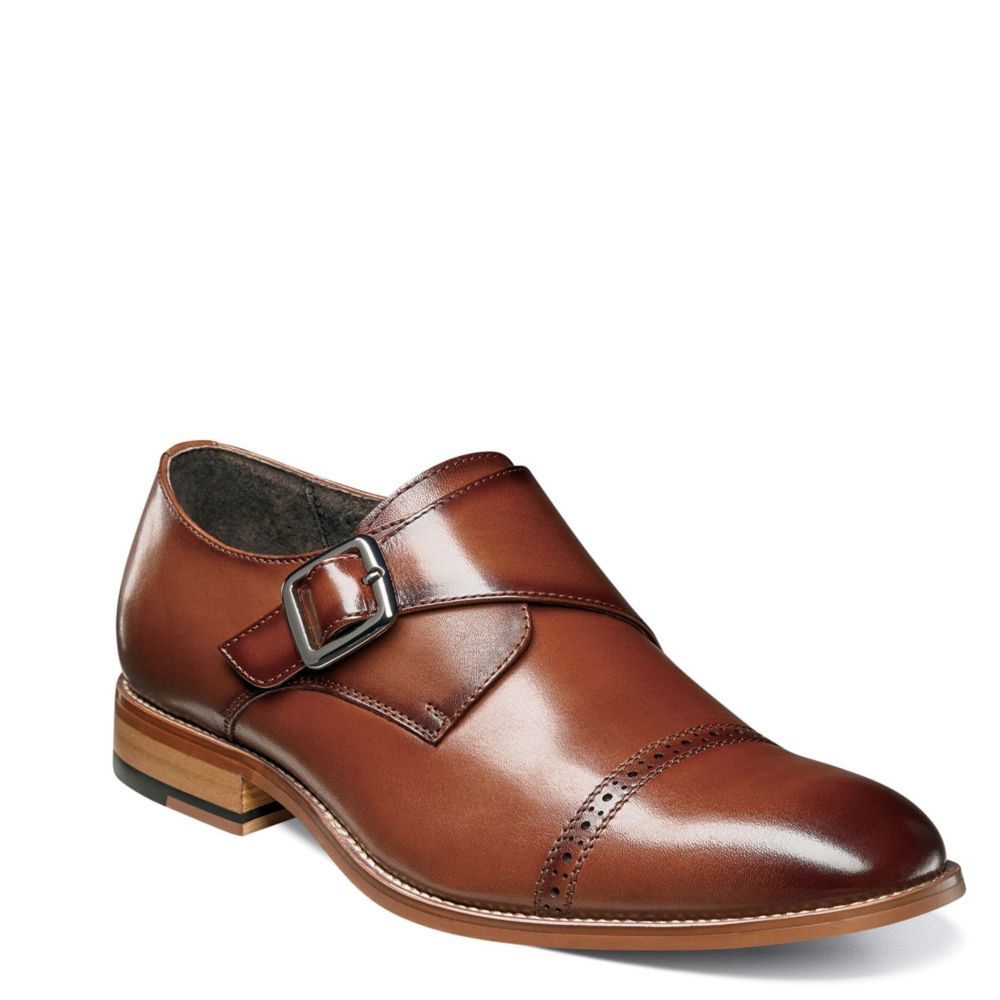 stacy adams cognac dress shoes