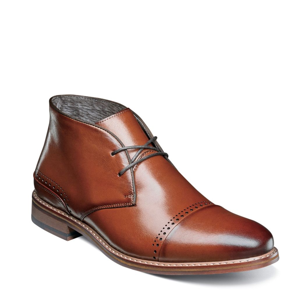 stacy adams cognac shoes
