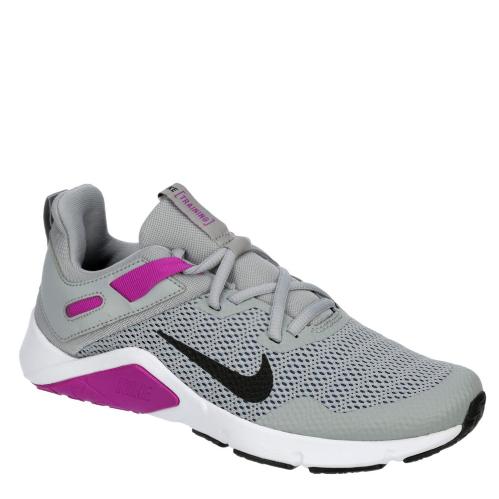 nike women's shoes grey and purple