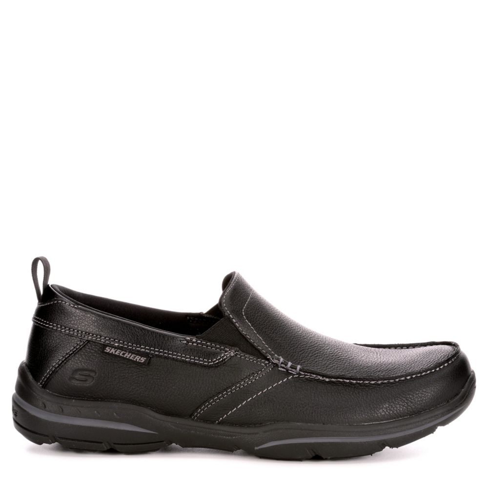 skechers leather loafers