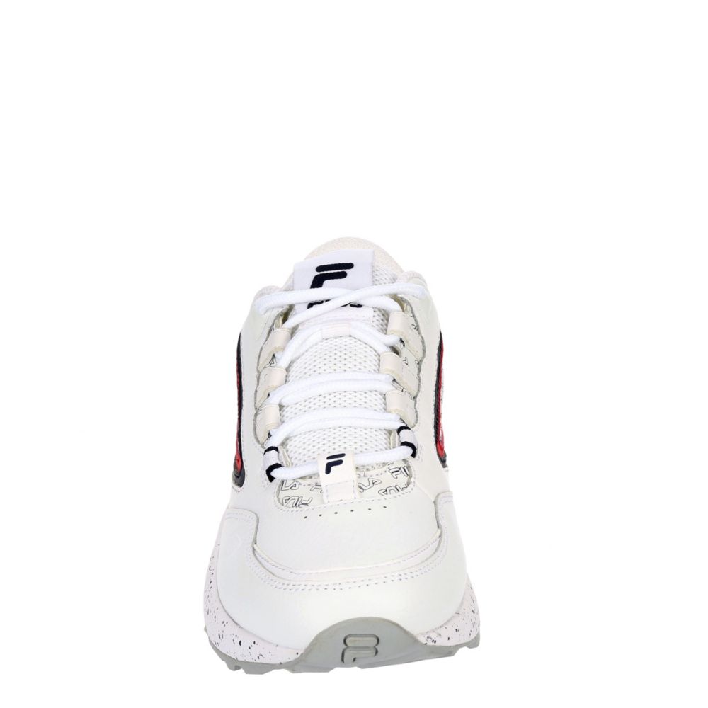 FILA Womens Clockwork Sneaker - WHITE
