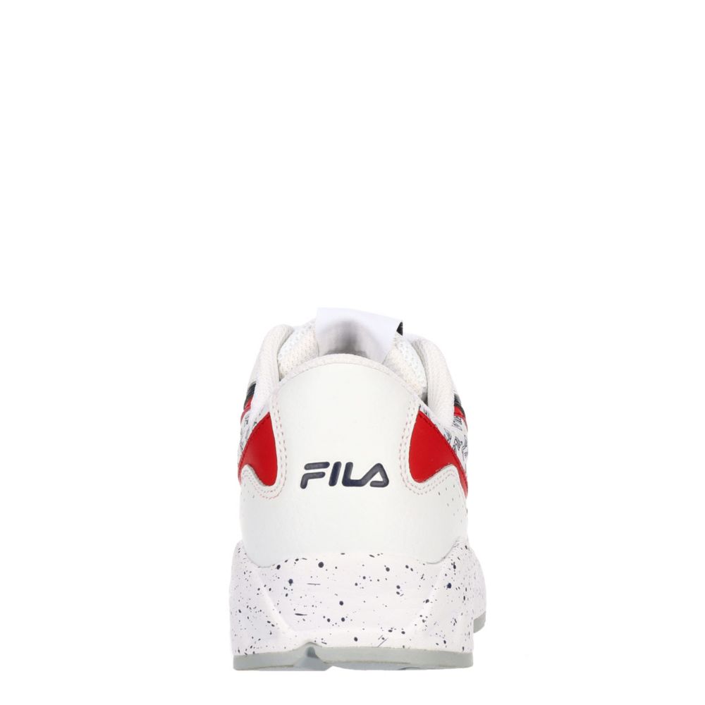 FILA Womens Clockwork Sneaker - WHITE