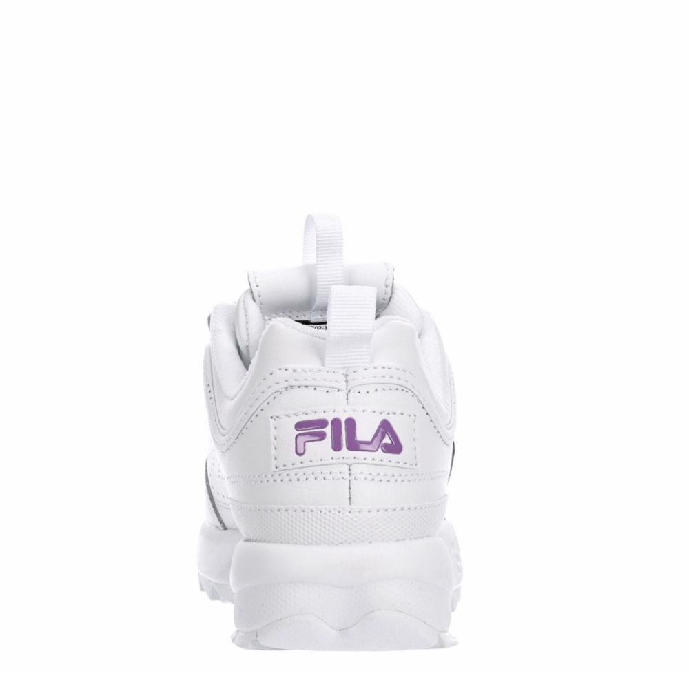 FILA Womens Disruptor Ii Premium Sneaker - WHITE