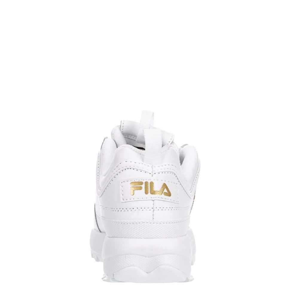 FILA Womens Disruptor Ii Premium Sneaker - WHITE