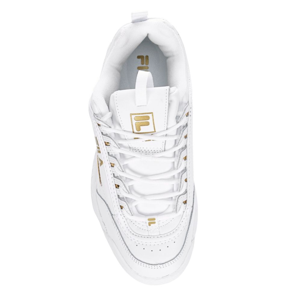 FILA Womens Disruptor Ii Premium Sneaker - WHITE