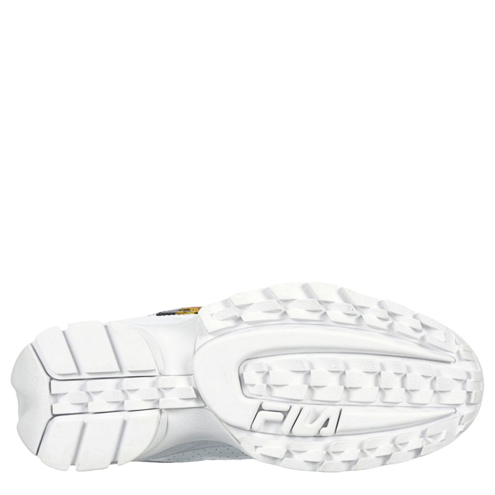 FILA Womens Disruptor Ii Premium Sneaker - WHITE