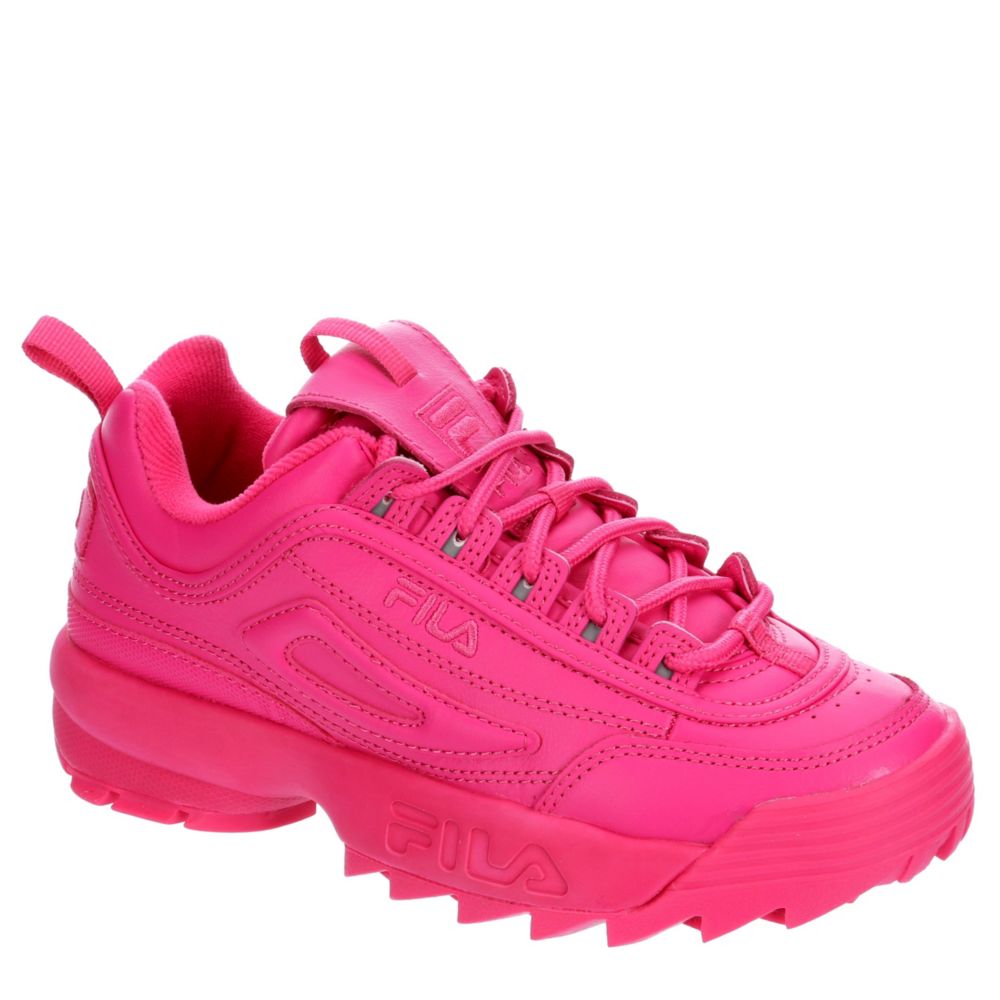fila hot pink sneakers