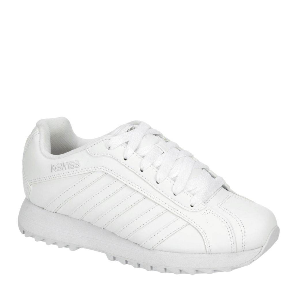 k swiss white leather sneakers
