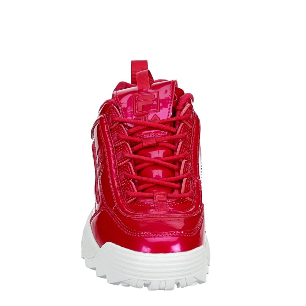 womens red filas