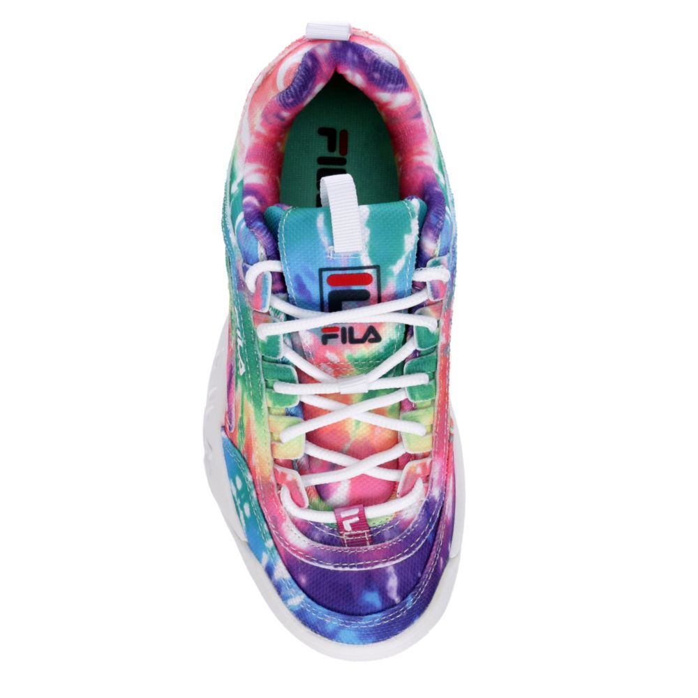 multicolor fila shoes