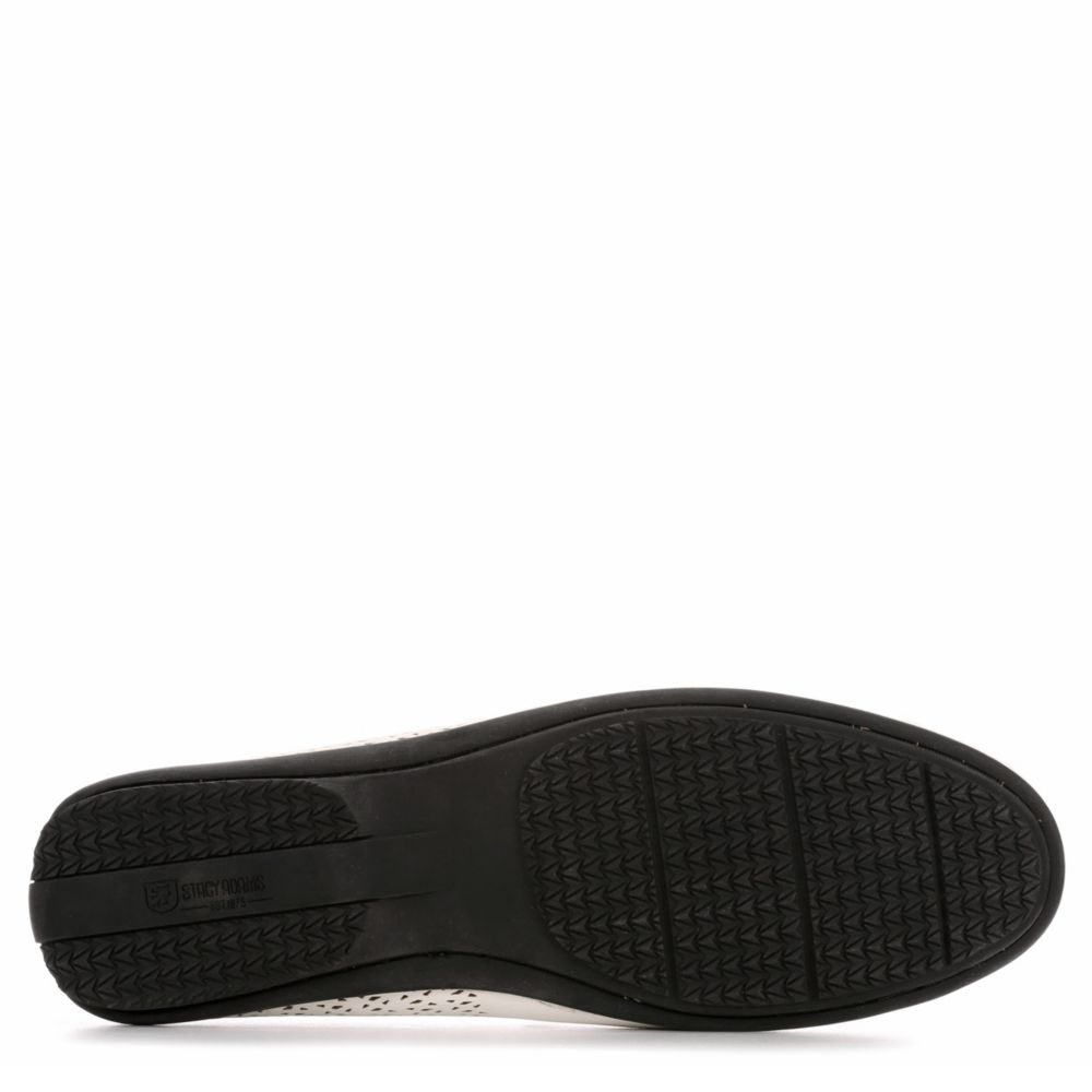 STACY ADAMS Mens Cicero Loafer - WHITE