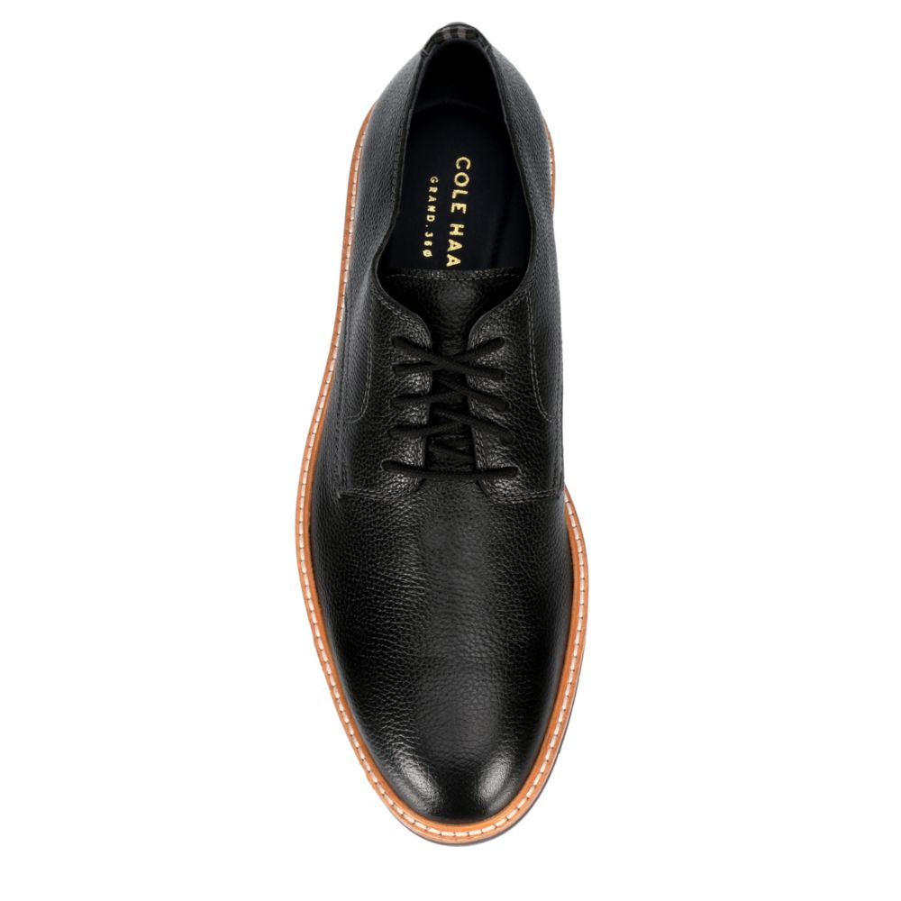 COLE HAAN Mens Morris Plain Toe Oxford - BLACK