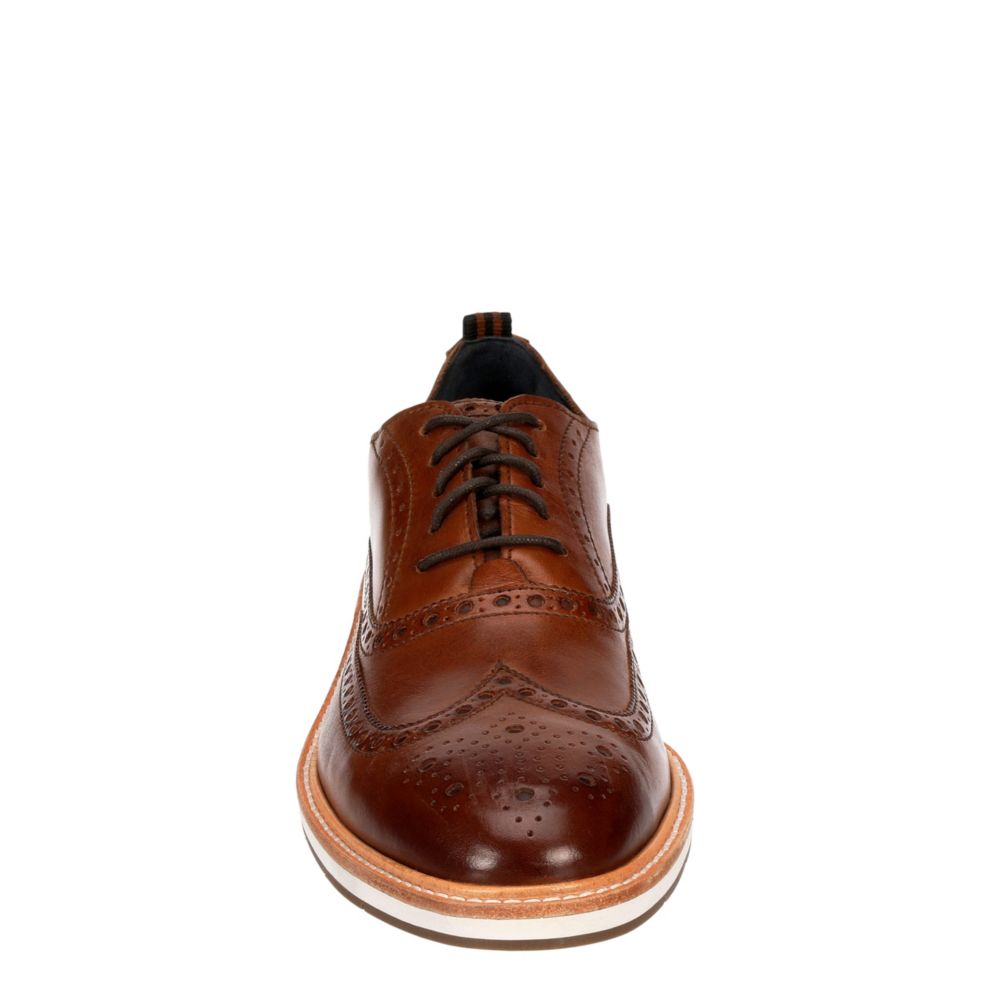COLE HAAN Mens Morris Wingtip Oxford - TAN