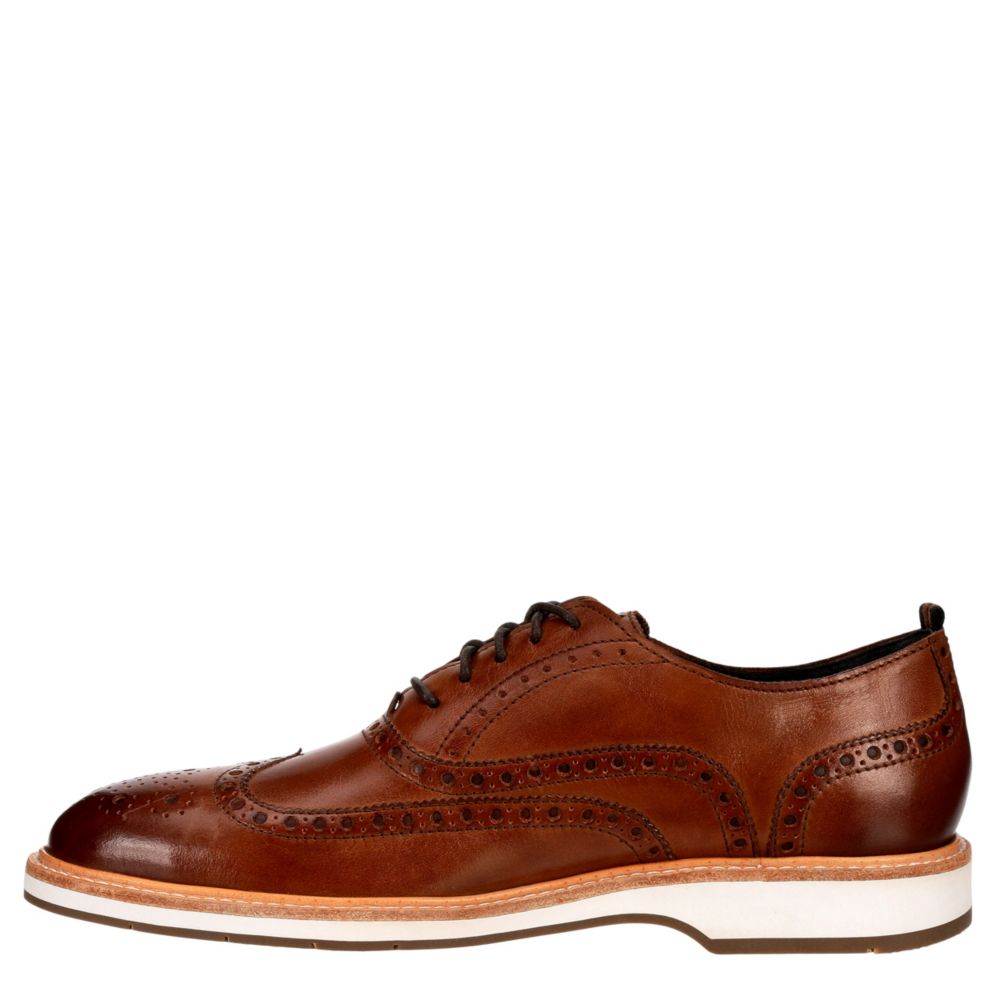 COLE HAAN Mens Morris Wingtip Oxford - TAN