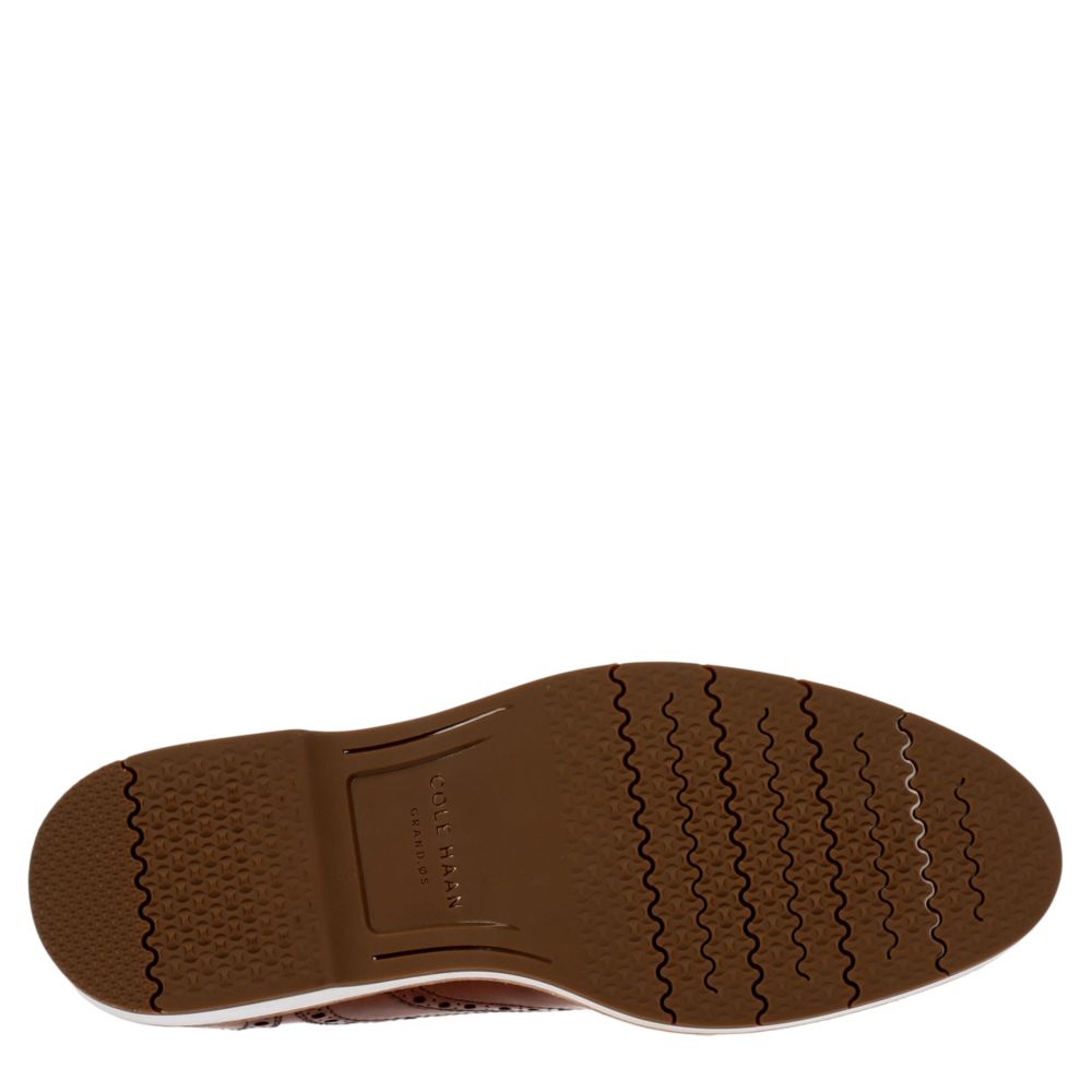 COLE HAAN Mens Morris Wingtip Oxford - TAN