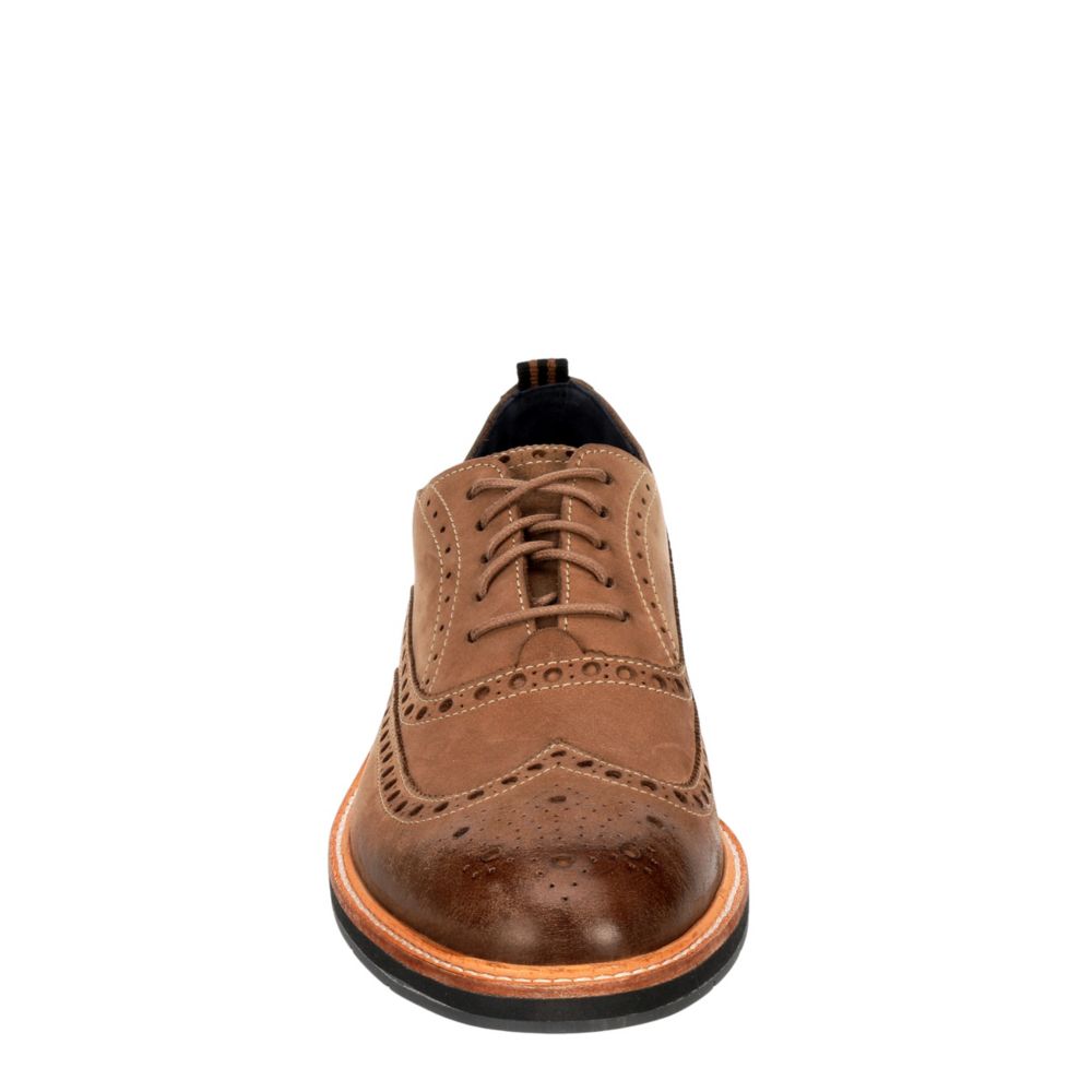 COLE HAAN Mens Morris Wingtip Oxford - TAUPE
