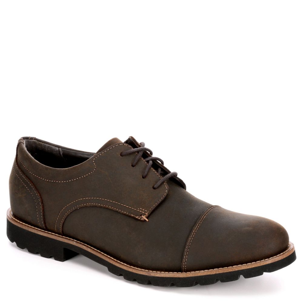 rockport cap toe oxford