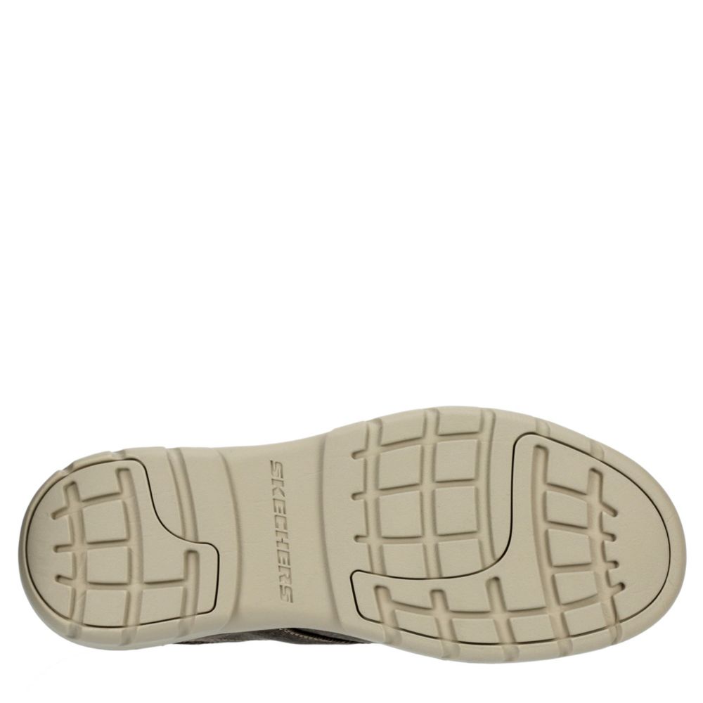 SKECHERS Mens Doveno-reson Oxford - DARK BROWN