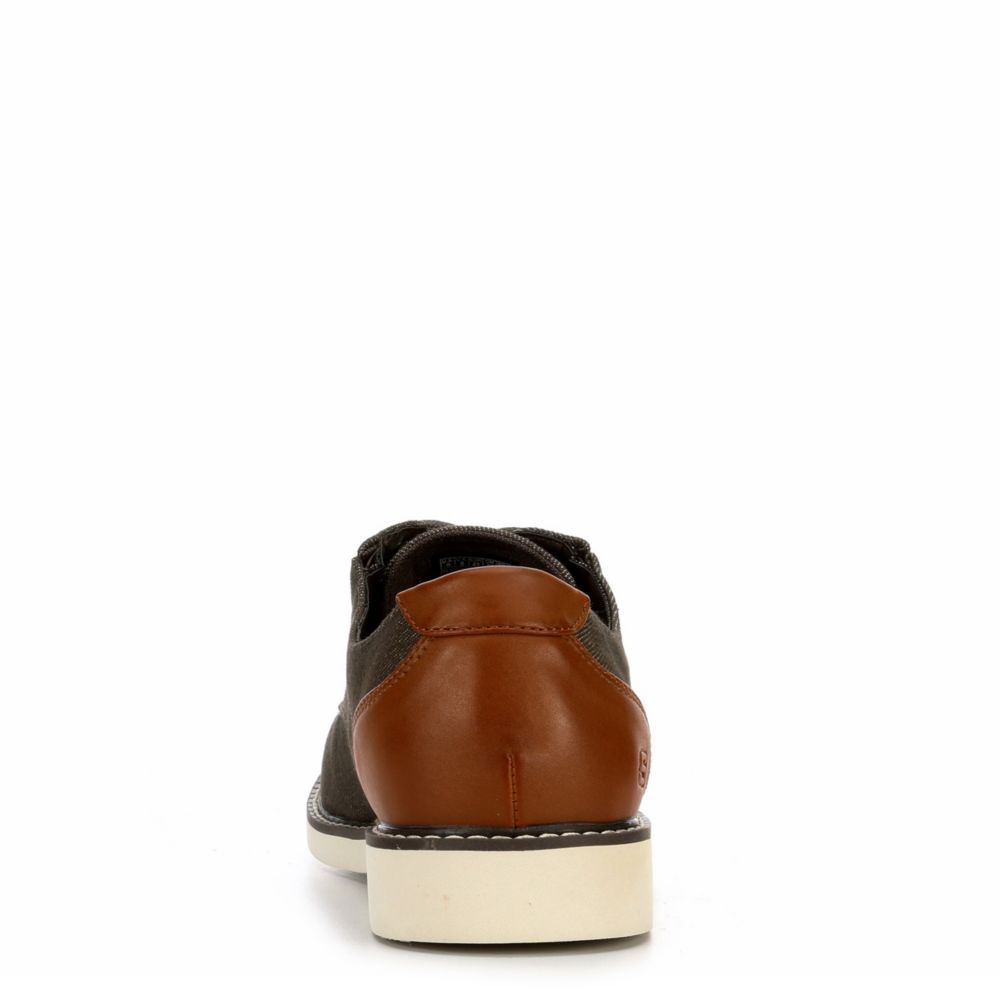 SKECHERS Mens Parton-wilcon Air Cooled Memory Foam Oxford - BROWN