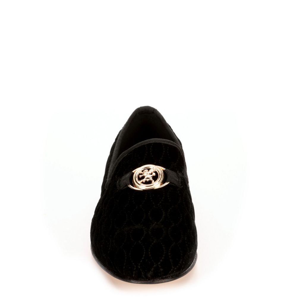 STACY ADAMS Mens Valet Slip On Shoe - BLACK