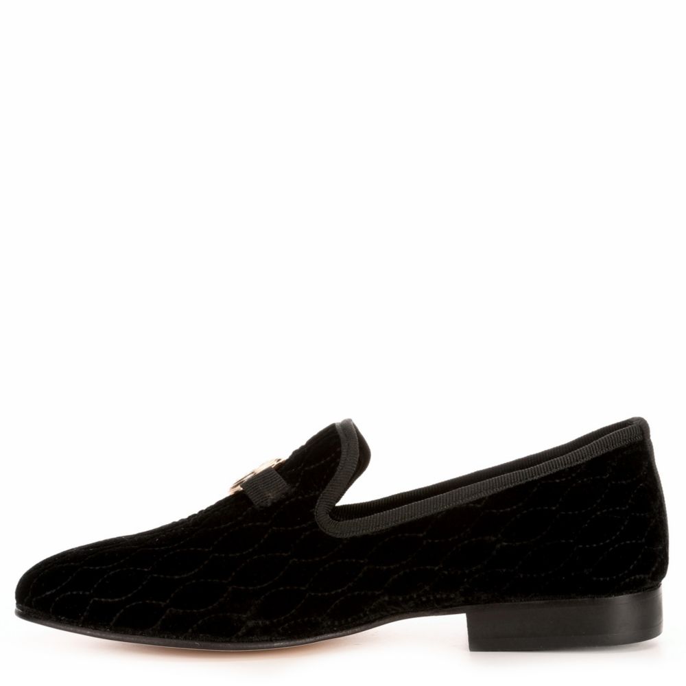 STACY ADAMS Mens Valet Slip On Shoe - BLACK