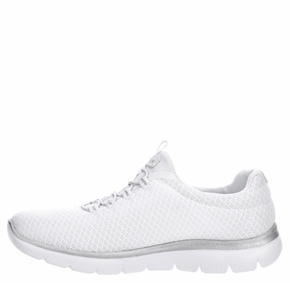 skechers summits cool classic women's shoes size 7 wide white