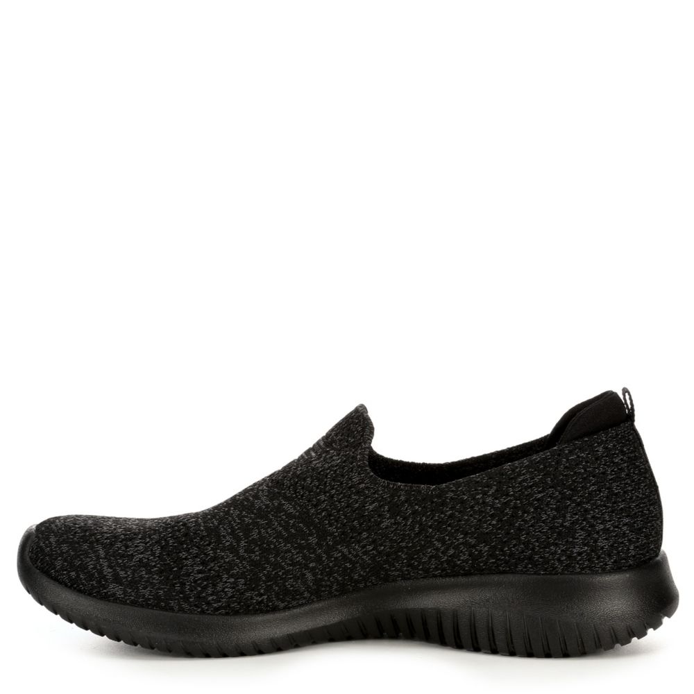 SKECHERS Womens Ultra Flex Harmonious Sneaker - BLACK