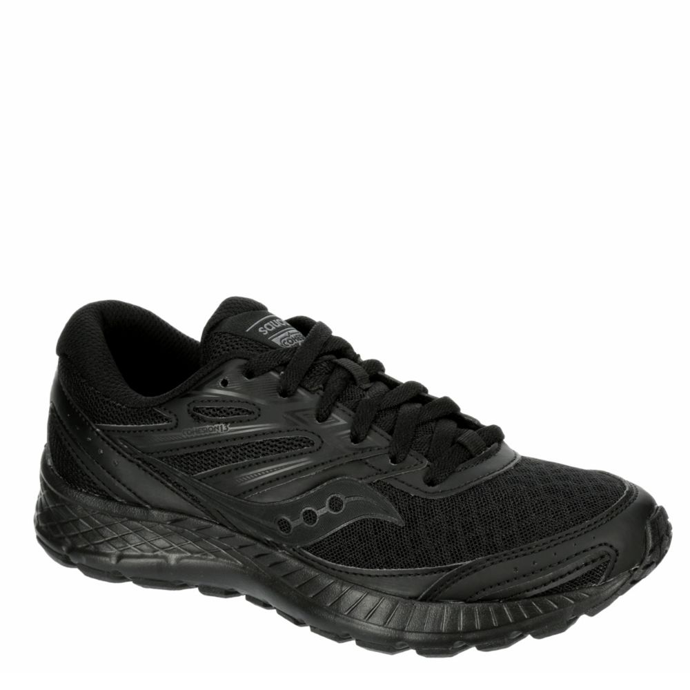 saucony women's sneakers black