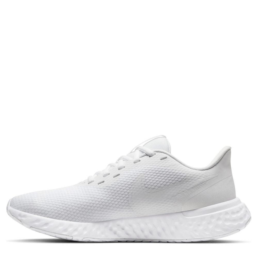 NIKE Womens Revolution 5 Running Shoe - WHITE