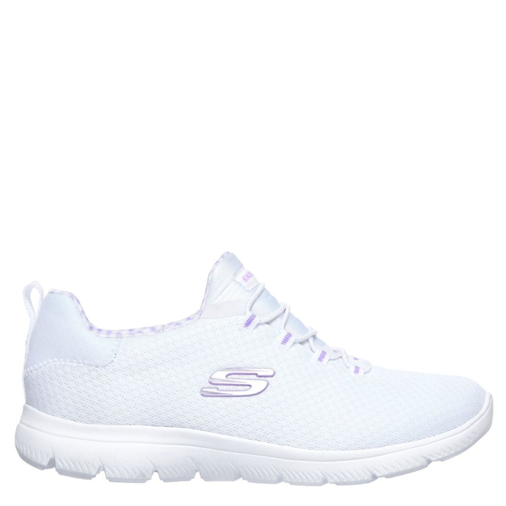 skechers summits women's shoes white